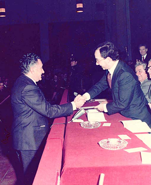 Riconoscimento Provincia di Milano - anni 80